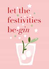 A festive message for Gin lovers! created by Jolly Judy