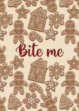 Cute gingerbread Christmas design created by Created By AJC