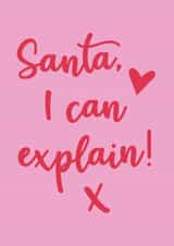 Cute Christmas Card for Someone Cheeky created by Amy Baker