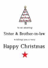 Happy Christmas to an amazing Sister & Brother-in-law created by Word Up Creative