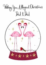 LGBTQ Gay Christmas Card For Dads created by Naughty Nice