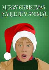 Perfect Christmas card for anyone who loves Home Alone! created by Liam Harris