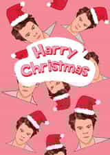 Harry Christmas - Harry Styles Christmas Card created by @Laura Lonsdale Designs