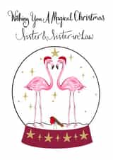 LGBTQ Gay Same Sex Sister & Sister In Law - Lesbian Christmas created by Naughty Nice