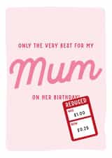 Funny Birthday Card for Mum created by Gem Draws Stuff