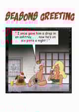 A cute dog joke for the festive season, . . .
bespoke design from Strings created by David Stringer ( STRINGS )