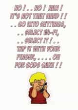 Cute card for you from cartoonist Strings created by David Stringer ( STRINGS )