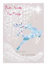 From Across The Miles Christmas Card - Magical Deer - Fairy Dust created by SABIVO Design by Sabina