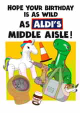Aldi’s Birthday Card created by Kasia Cards