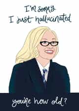 Funny Legally Blonde Birthday Card created by intruekirstyle