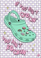 Funky Croc Card for a funky Croc lover! created by Saggggz