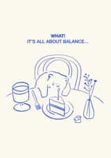 It’s all about balance… created by Holly Walsh