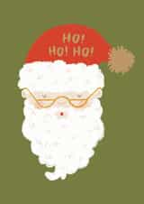 'Ho! Ho! Ho!' Christmas Card created by Raspberry Blossom