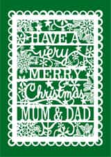 Merry Christmas Mum and Dad created by Pogofandango
