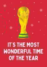 Funny Christmas Card for England Football Fan - World Cup Christmas created by SurelyThatsACard