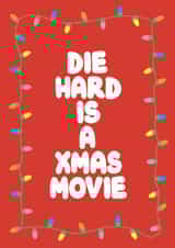 Die Hard is a Christmas movie! Its scientifically proven. created by Amy Watkinson