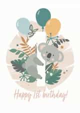 Koala 1st Birthday created by Katy Clemmans