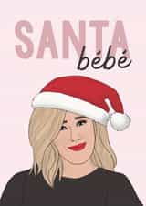 Santa Bébé - Moira Rose - Schitt's Creek Christmas Card created by Bonne Nouvelle