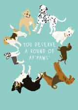 Dog Well Done Congratulations Card - New Job - Exam/Driving Test Success created by Betsy Benn