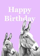 Birthday Donkeys created by CVMS