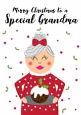 A cute Christmas card for a special Grandma. created by Memelou