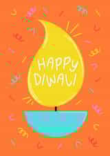 Happy Diwali - Festival Of Lights - Colourful Celebration Card created by Muses & May