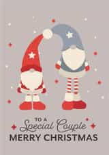 Special Couple Gnonks Christmas Card created by Poppy Lane