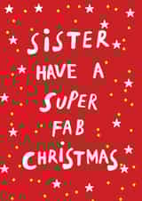 Super fab sister at christmas created by Earlybird