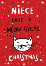 Cute niece christmas card created by Earlybird