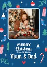 Personalised Christmas Photo Card created by frances Wilson - Parents - From the Kids - Christmas - Photo Card