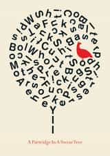 Rude Swear Tree Christmas Card created by Modern Toss