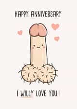 I Willy Love You created by Simply Wild Cards