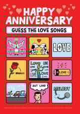 Happy Anniversary – Guess the love songs! created by Daniel Benney