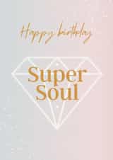 Perfect birthday card for the kind, soulful person in your life. created by Becky Taylor