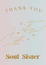 Thank you card for your sister from another mister. created by Becky Taylor