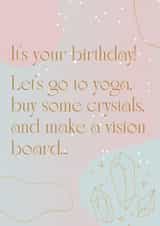 Birthday card for your woo woo friend! created by Becky Taylor