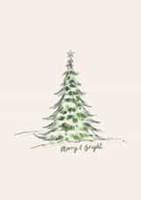 Merry & Bright Christmas Card created by Robyn Pugh