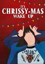 Fun Stranger Things Christmas Card created by Bryony Hill