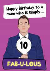 Fun Birthday Card - For Mum - Strictly Come Dancing created by @Laura Lonsdale Designs