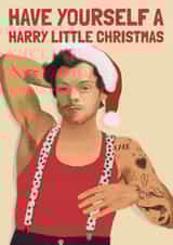Harry Styles Christmas Card created by AbiGoLucky