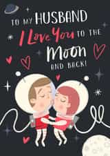 Valentine's Day - Anniversary - Husband - Cute - Funny created by Dalia Clark Design