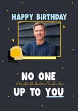 Personalised Birthday Photo Card created by LynseyLovez - Dad Husband Birthday Personalised Photo Card 22052