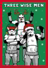 Funny Christmas Card - Star Wars - Three Wise Men created by Cardology