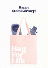 Cute Stomaversary card for the ostomate in your life! created by ostique