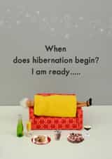 Hibernation created by Bold & Bright Cards