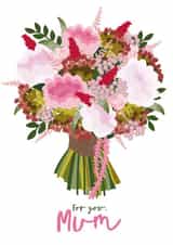 Pretty Card for a Special Mum - Bouquet for Mothers - Birthday - Mother's Day created by Hannah Rogers