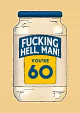 Fucking Hellman 60th Birthday Card created by NotNiceThings