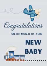 New Baby Congratulations - Toys - Toy Story - Baby Boy created by Party Planning Committee