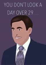 Michael Scott - birthday - 30th birthday - funny - the office created by @alexcliffyart