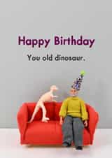 Birthday dinosaur created by Bold & Bright Cards